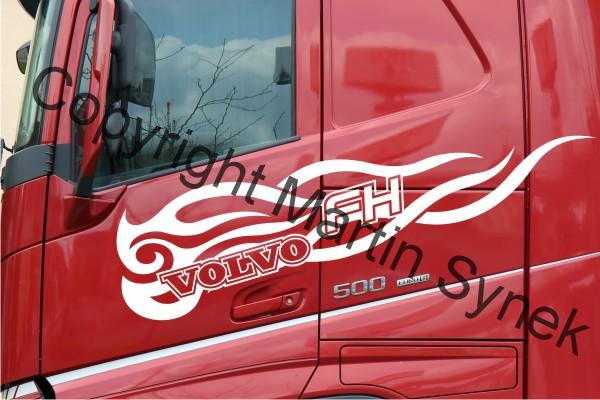 dekorační samolepka na bok kabiny BSS7X086