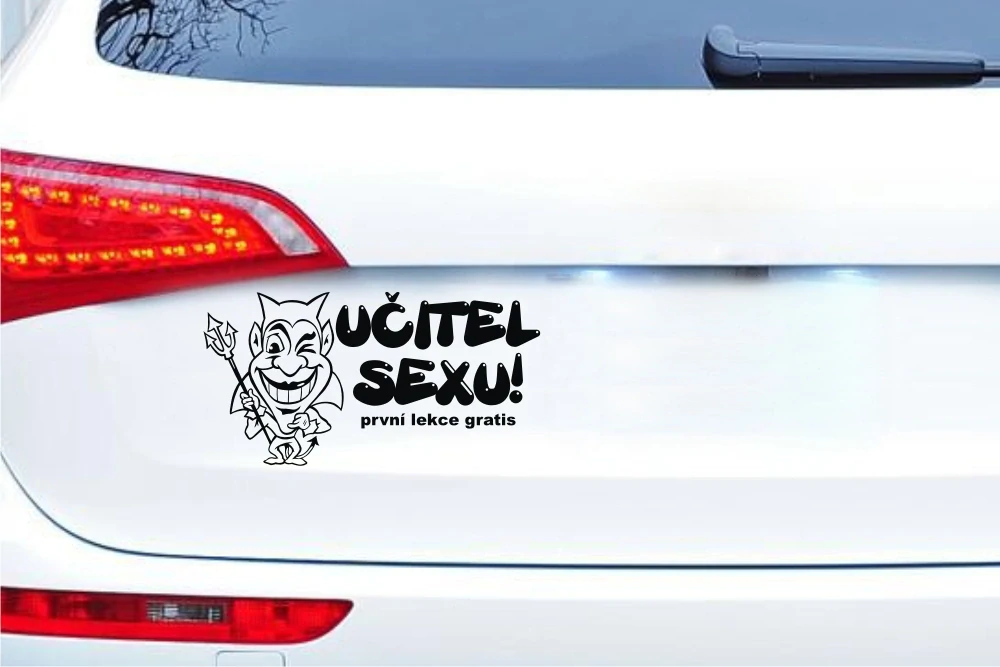 samolepka na auto