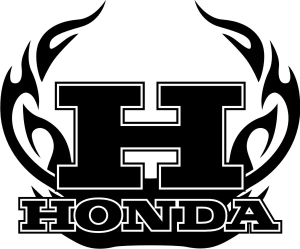 samolepka Honda HON001006