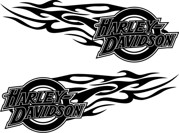 samolepka Harley Davidson HD039