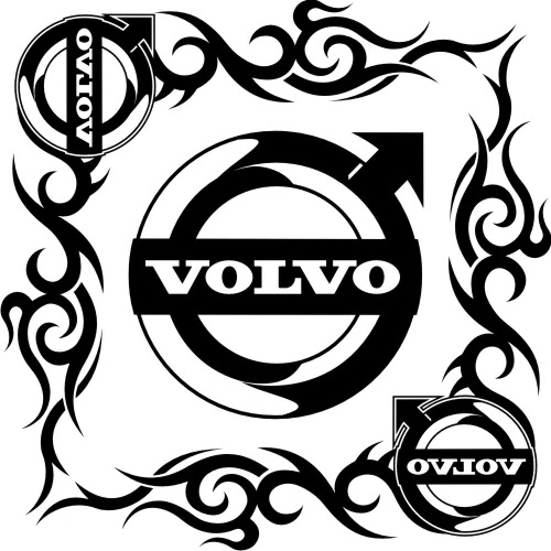 Samolepka okno rohová set 2ks WSD8082
