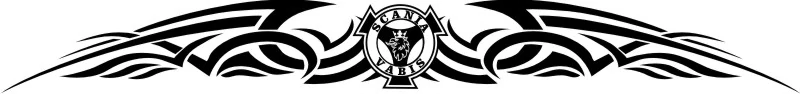 Dekorační samolepka na předek kabiny TRD9057