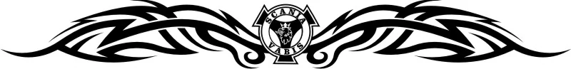 Dekorační samolepka na předek kabiny TRD9060