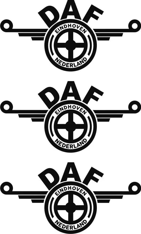 Samolepka na kamion DAF DASET005