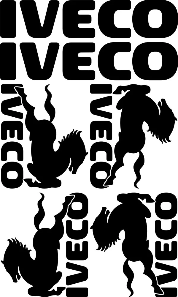 Samolepka na kamion IVECO IVESET001