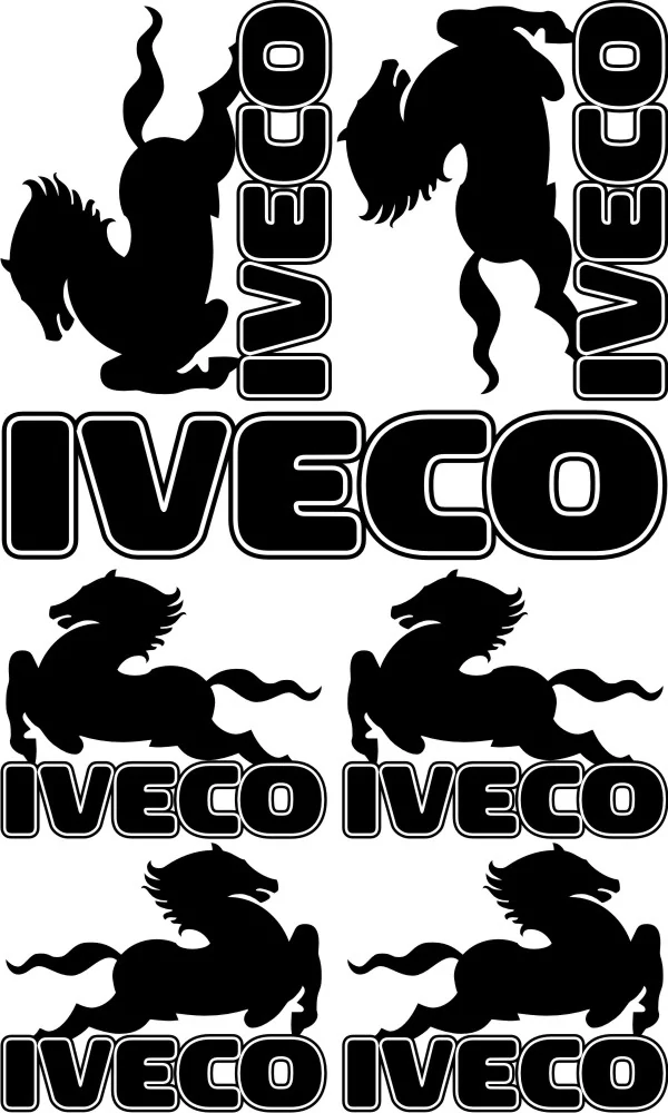 Samolepka na kamion IVECO IVESET005
