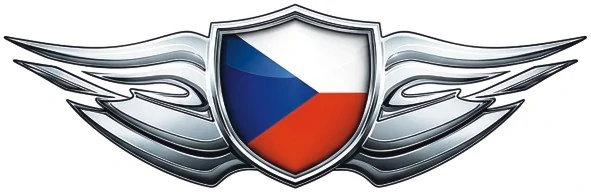 Tribal Wings česká vlajka