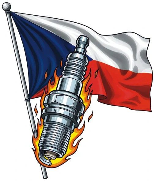 Vlajka Hot Rod