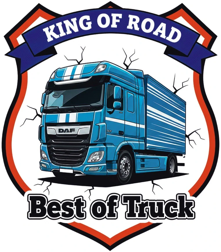 Samolepka King of Road Daf