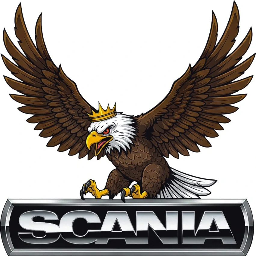 Samolepka SCANIA Royal Eagle