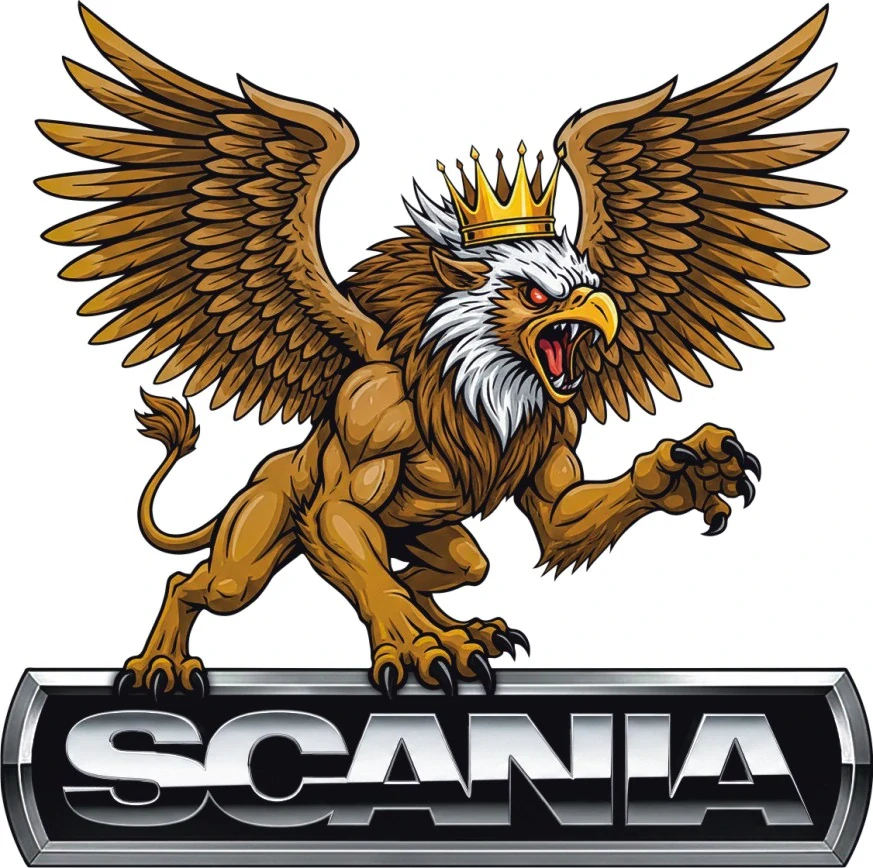 Samolepka SCANIA Royal Griffin