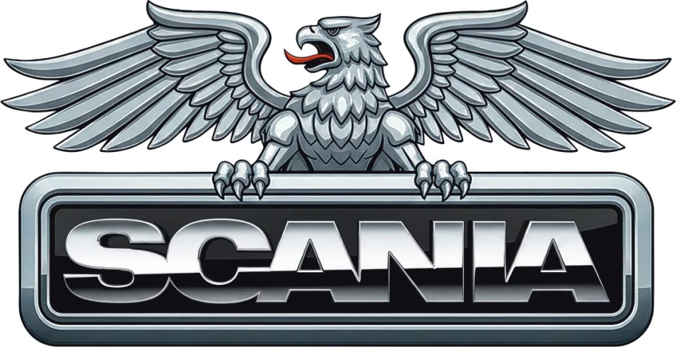 Samolepka SCANIA Silver Griffin