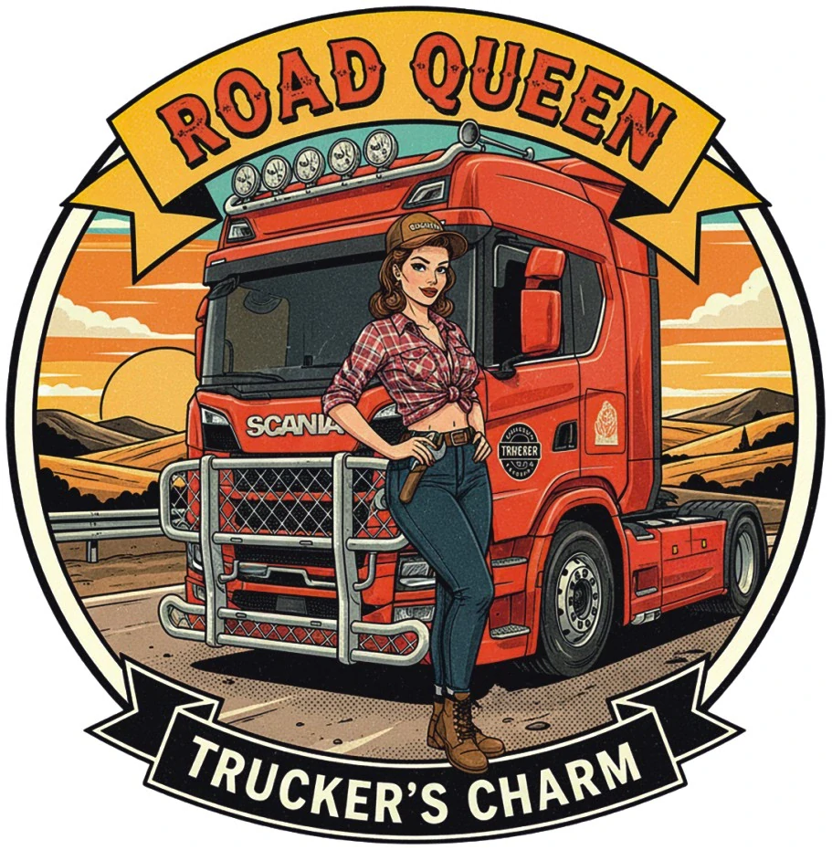 Samolepka SCANIA Road Queen
