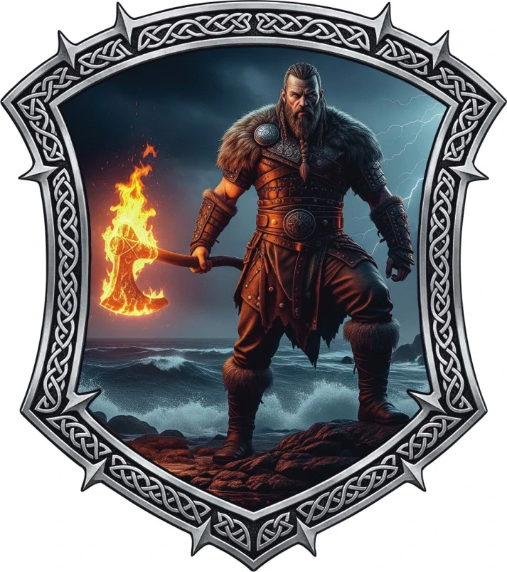 samolepka Stormfire Viking