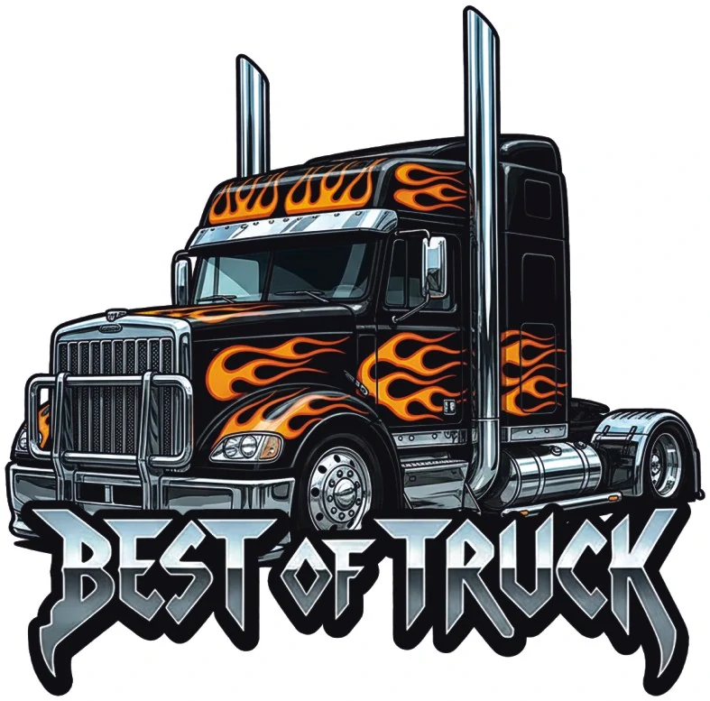 samolepka Best of Truck Flames