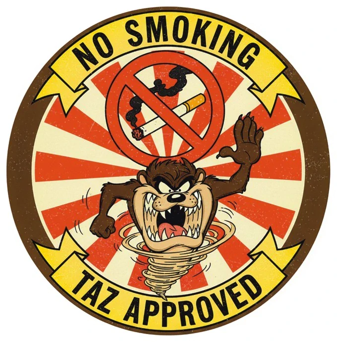 samolepka No Smoking