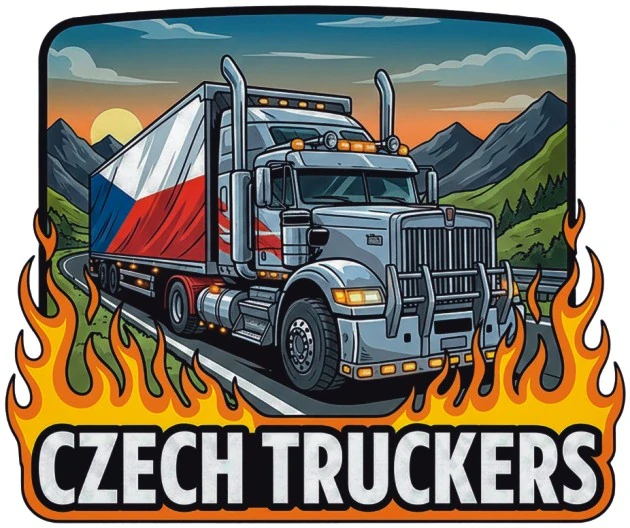 samolepka Czech Truckers