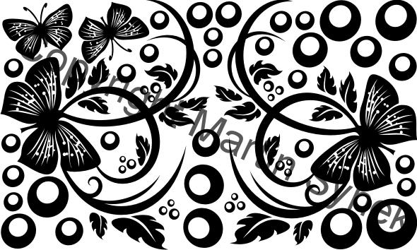 dekorační samolepka na auto 010