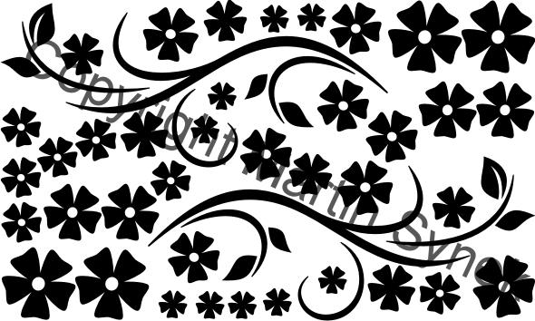 dekorační samolepka na auto 012