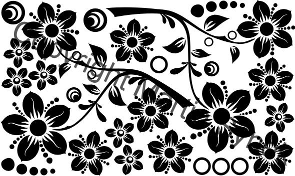 dekorační samolepka na auto 015