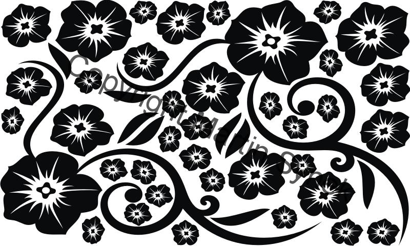 samolepka na sprchový kout