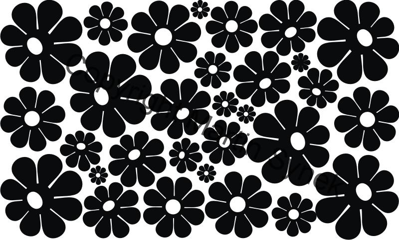 samolepka na sprchový kout