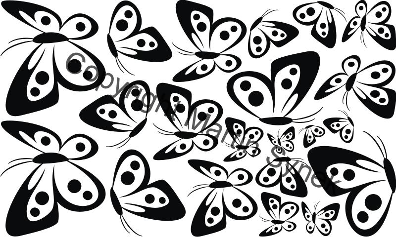 samolepka na sprchový kout