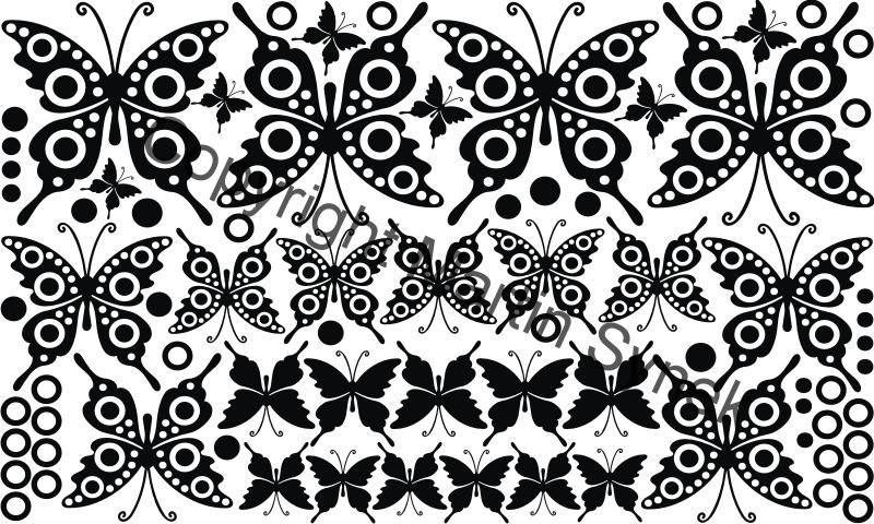 samolepka na sprchový kout