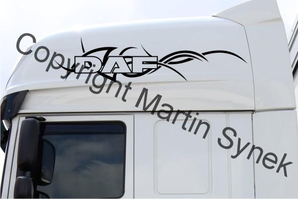 dekorační samolepka na bok kabiny