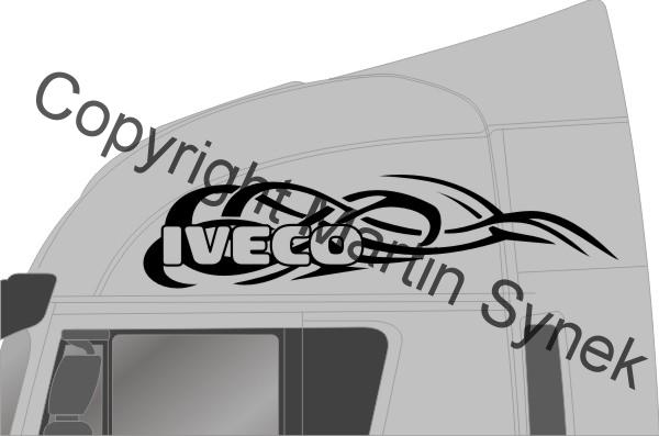 dekorační samolepka na bok kabiny FGG4X002