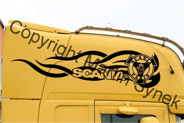 dekorační samolepka na bok kabiny BSS6X056