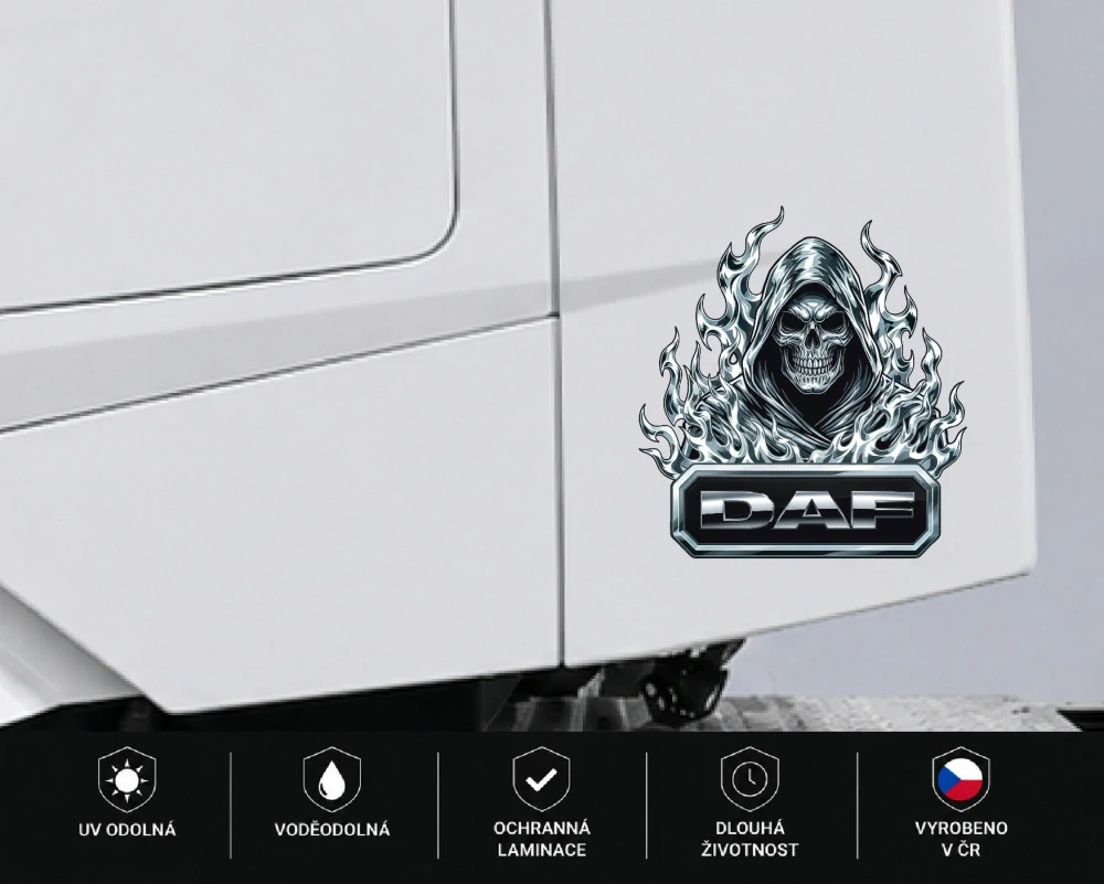 Samolepka DAF Ghost Reaper