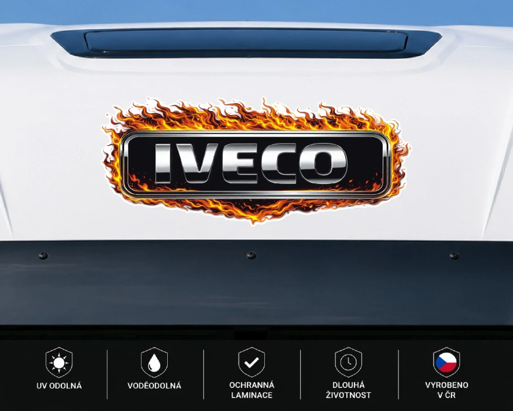 Samolepka IVECO Fire Edition