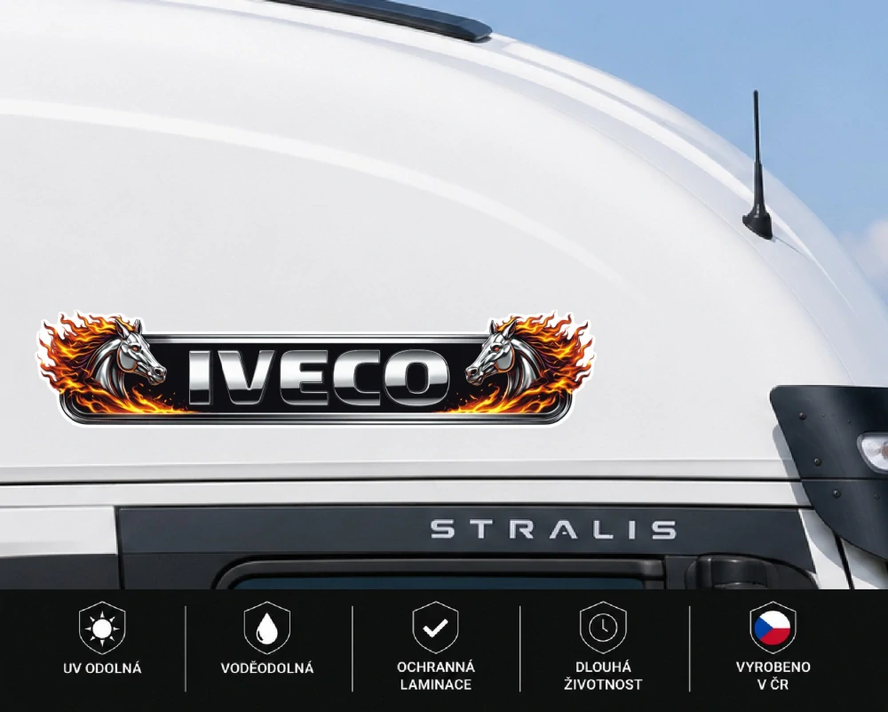 Samolepka IVECO Fire Horses