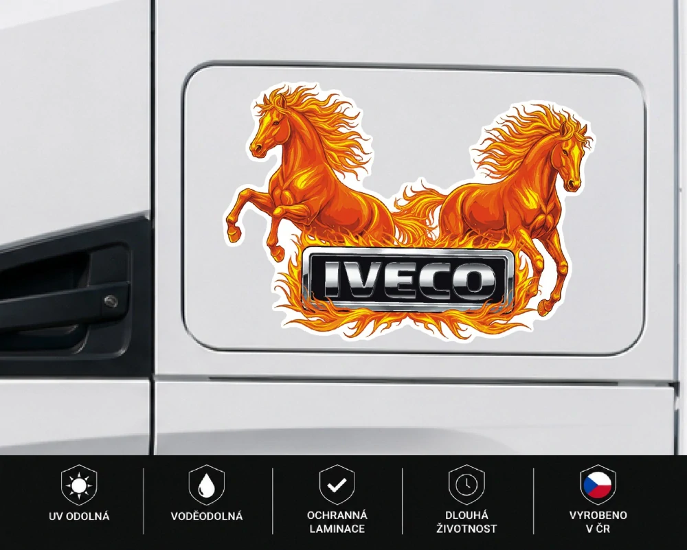 Samolepka IVECO Fire Horses