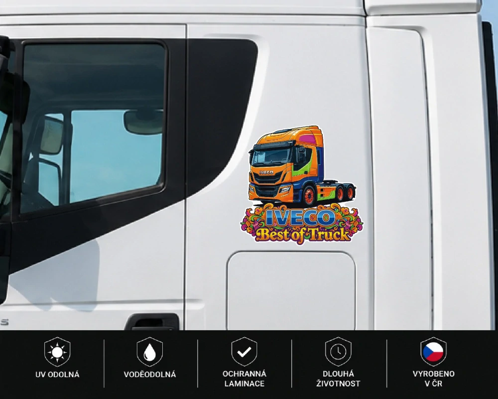 Samolepka Iveco King of Road