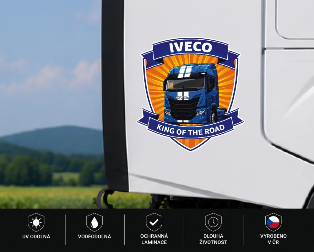 Samolepka Iveco King of Road