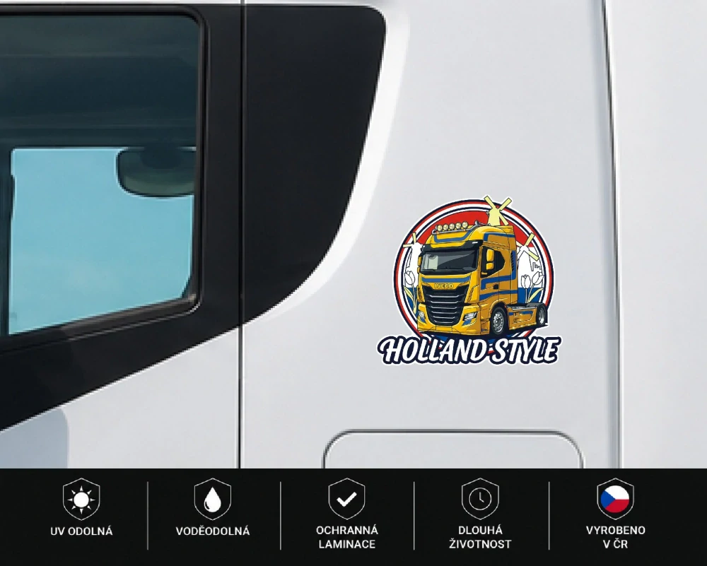 Samolepka Iveco Holland Style