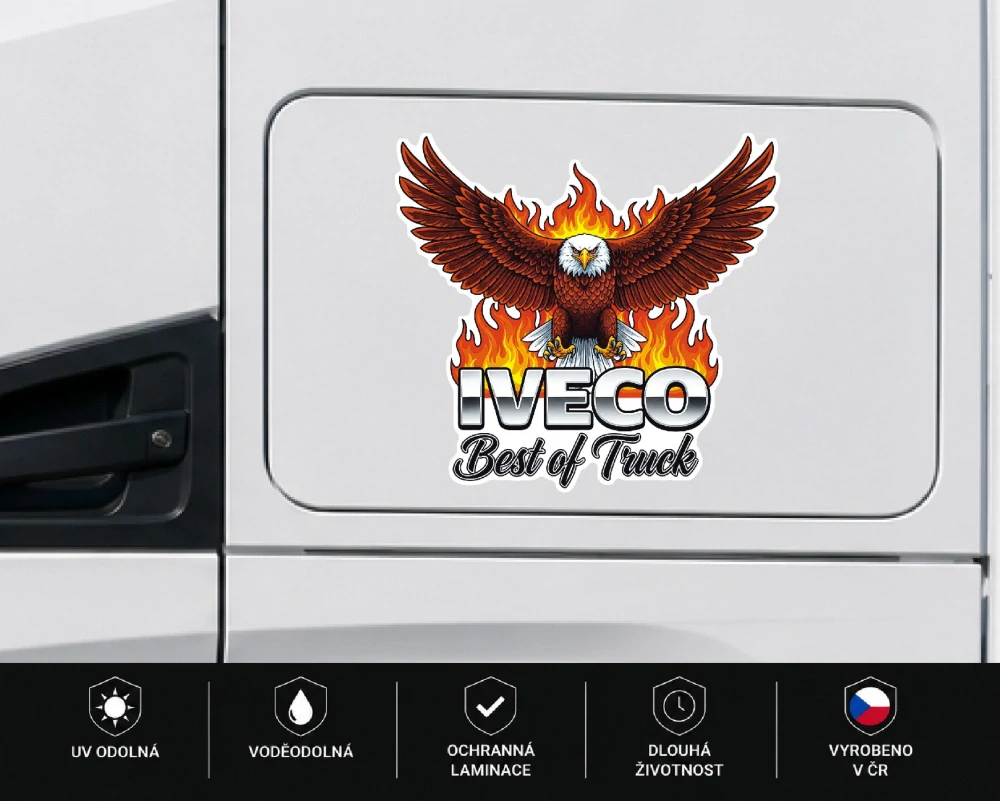Samolepka Iveco Best of Truck – Eagle Edition