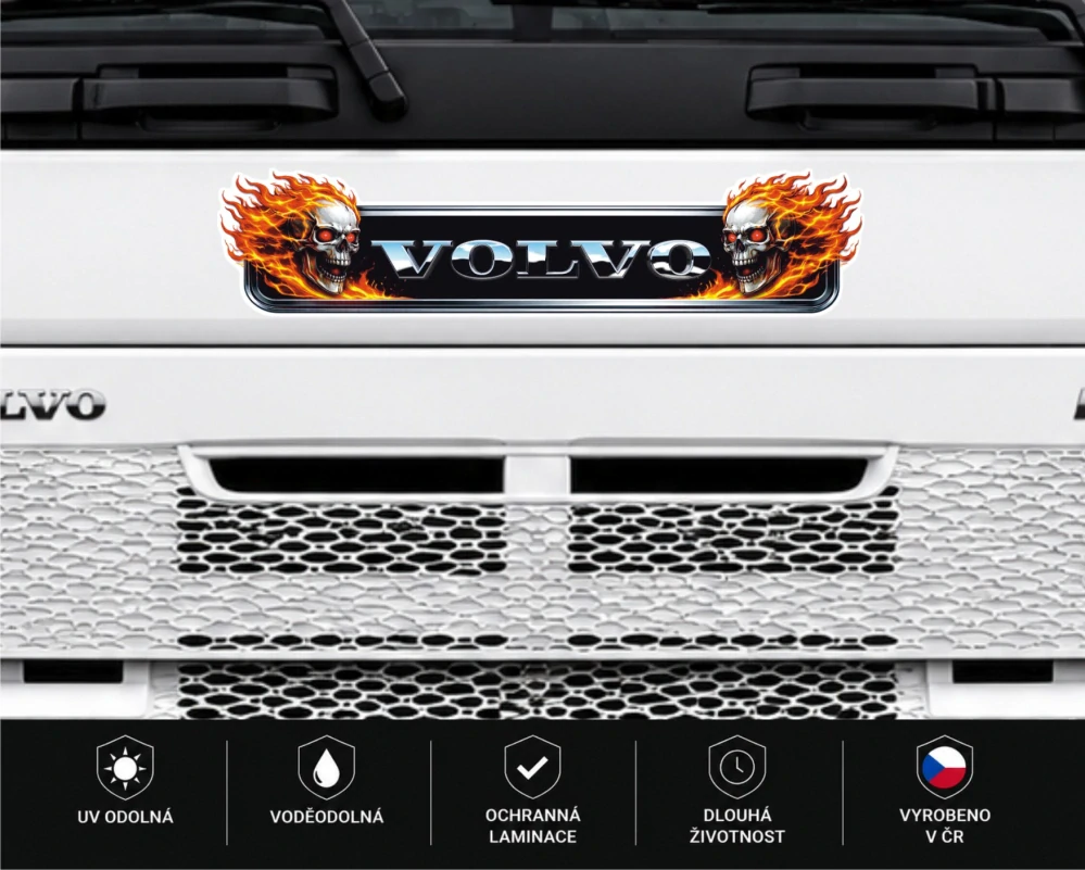 Samolepka VOLVO Hell Fire