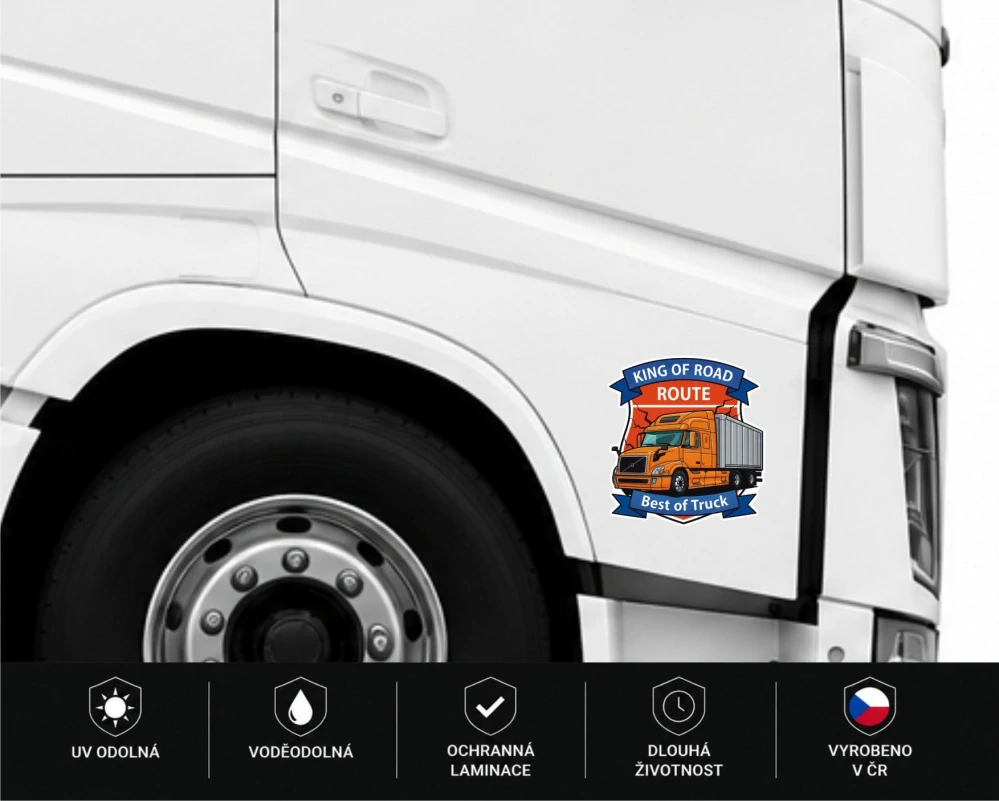 Samolepka Volvo King of Road