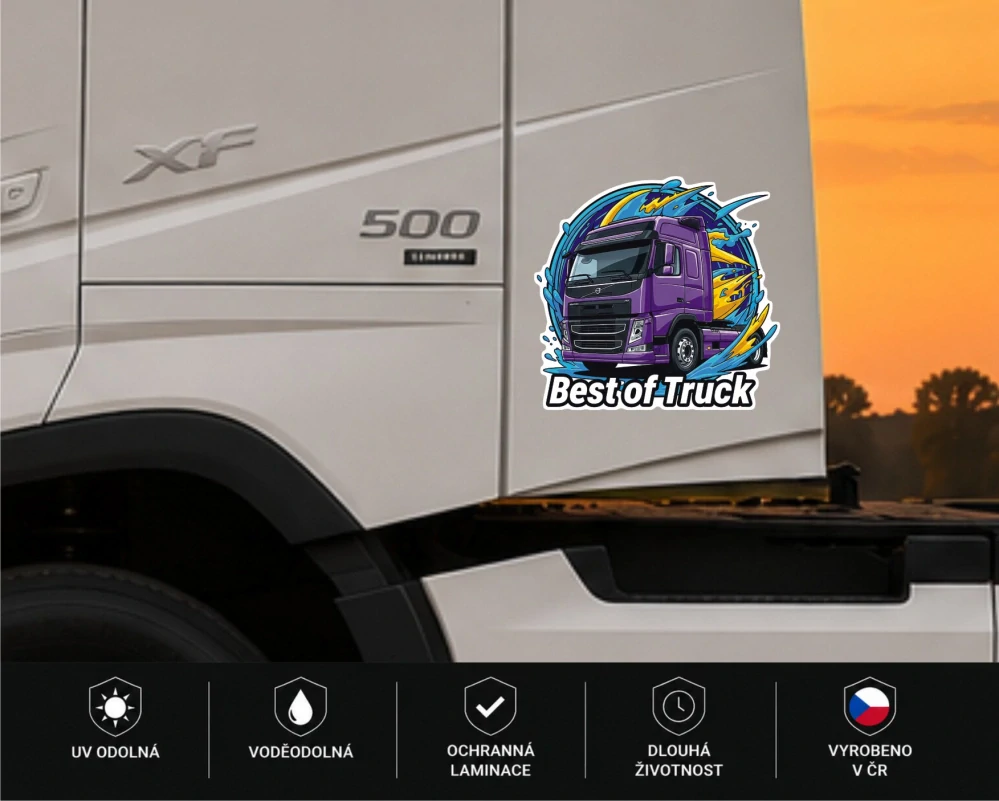 Samolepka Volvo Best of Truck