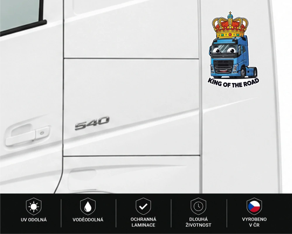 Samolepka VOLVO King of the Road