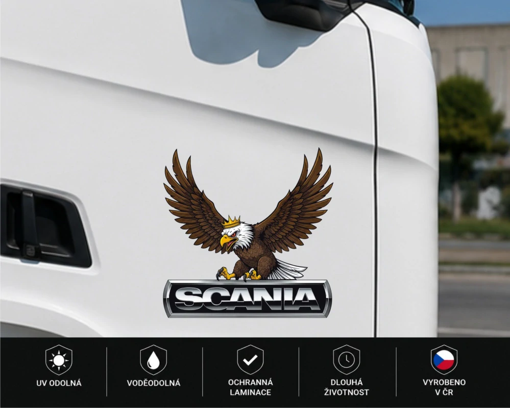 Samolepka SCANIA Royal Eagle