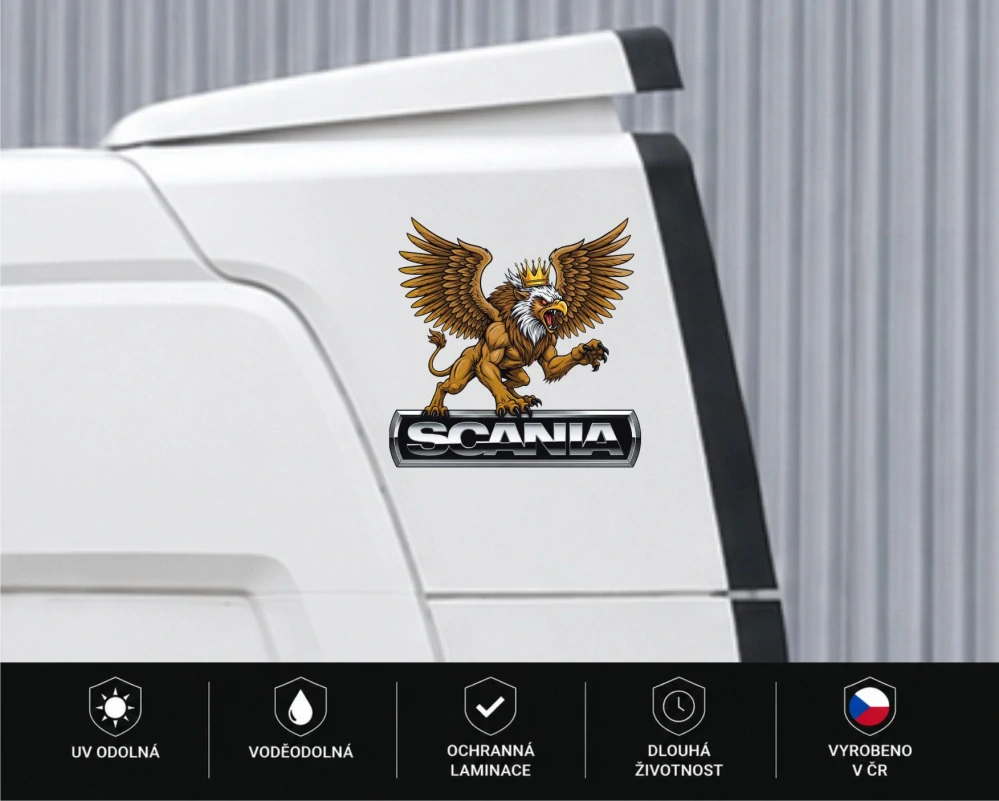 Samolepka SCANIA Royal Griffin