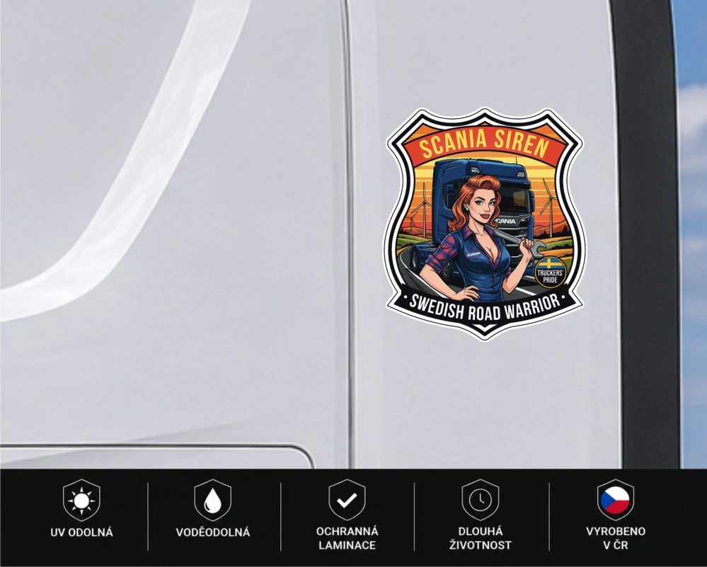Samolepka SCANIA Siren