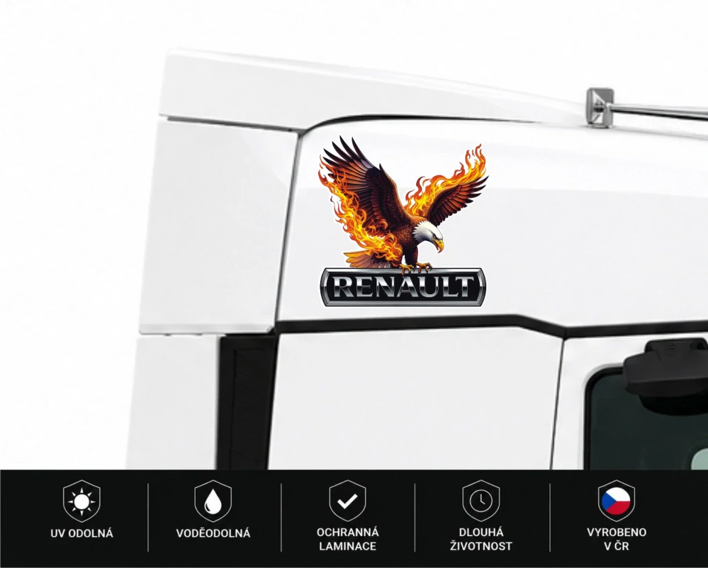 Samolepka RENAULT Fire Eagle Edition