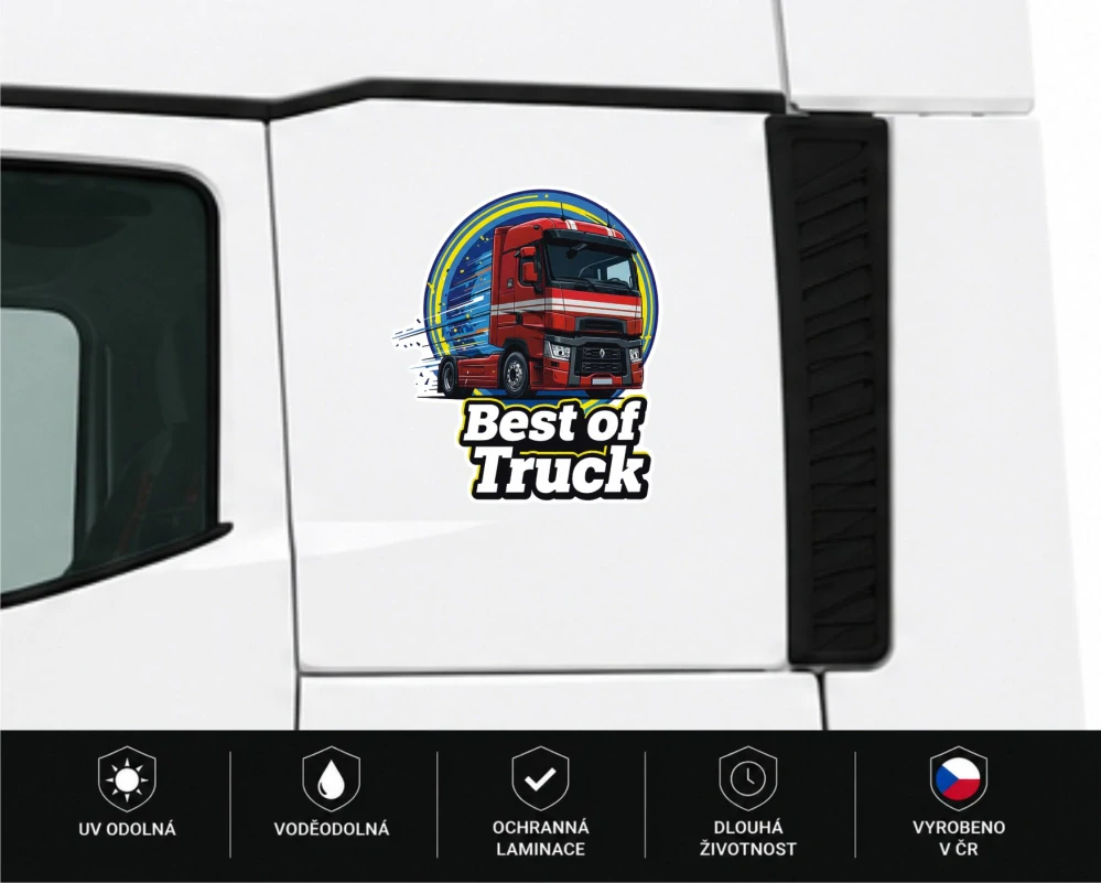 Samolepka RENAULT Best of Truck