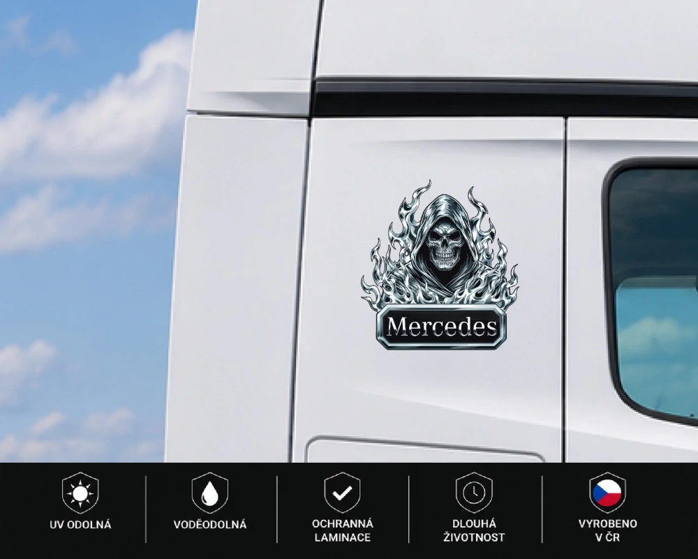 Samolepka Mercedes Ghost Reaper