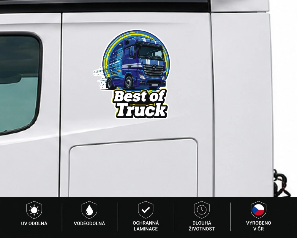 Samolepka Mercedes-Benz Actros Best of Truck